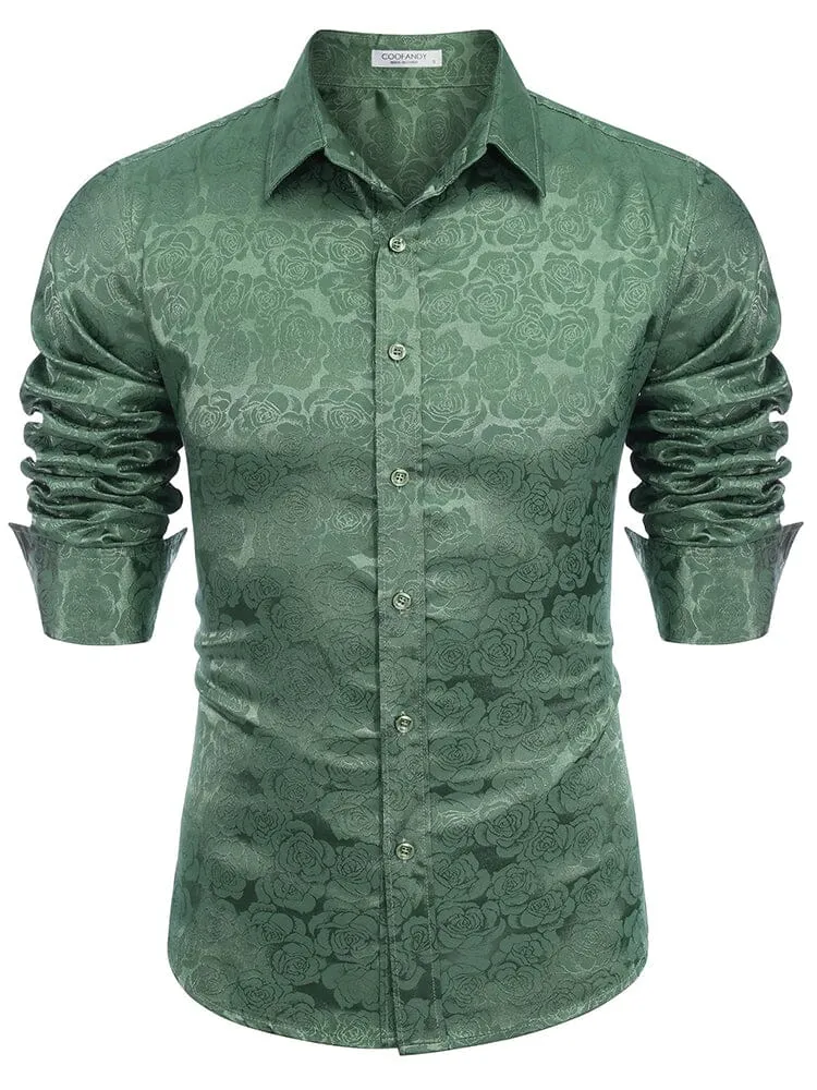 Modern Silk Stain Dress Shirts (US Only)