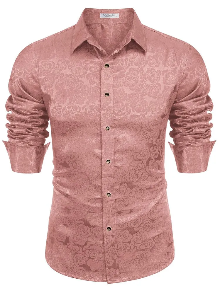 Modern Silk Stain Dress Shirts (US Only)