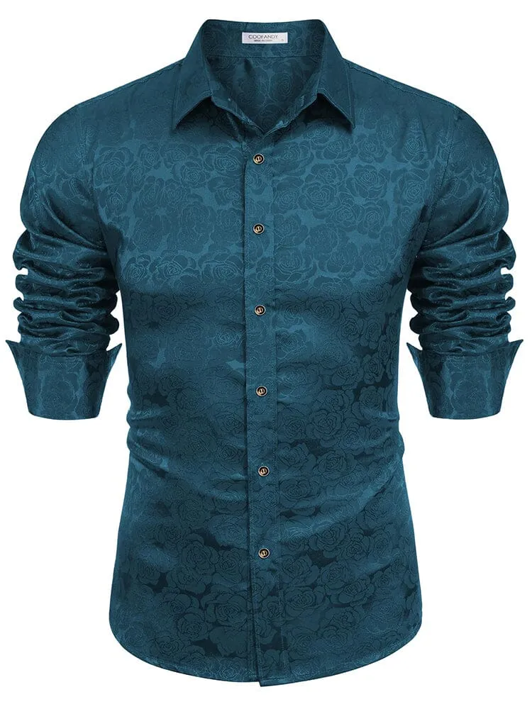 Modern Silk Stain Dress Shirts (US Only)