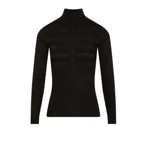 Morgan De Toi Black Viscose Sweater