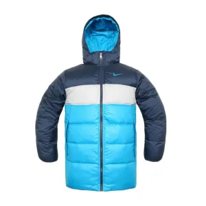 Nike Basic Down Kid's Jacket Navy/Grey/Blue