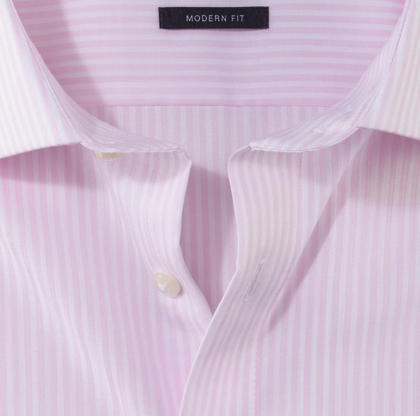 OLYMP -  Modern Fit, Light Rose Stripe