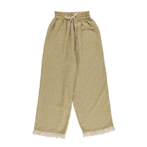 Pants Loulou Mustard Vichy