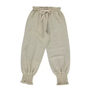 Pants Smocked Check