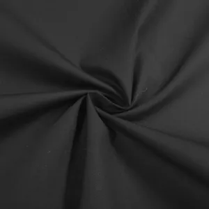 Ruben Black Cotton Poplin
