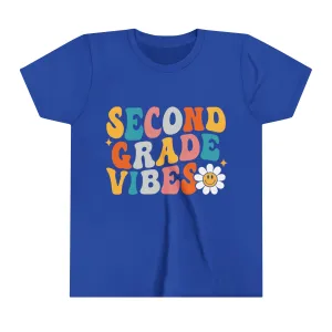 Second Grade Vibes - Back to School - Youth Short Sleeve Tee