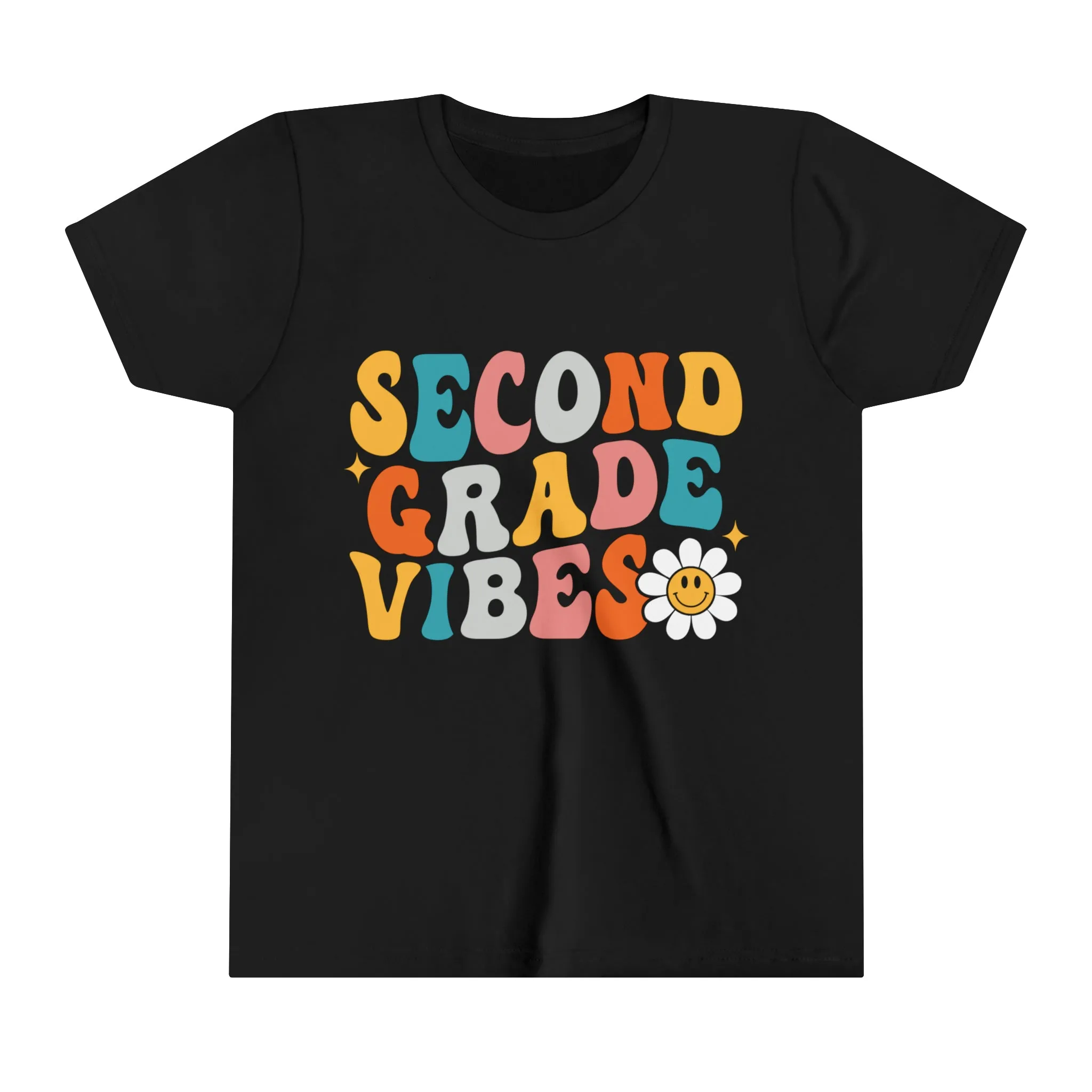 Second Grade Vibes - Back to School - Youth Short Sleeve Tee
