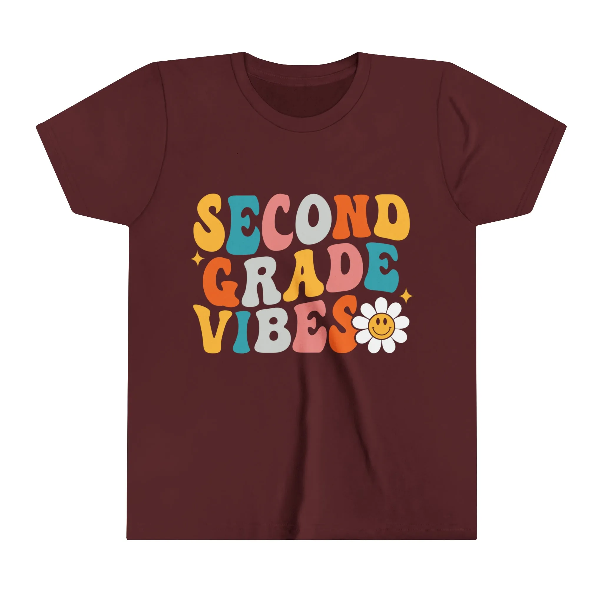 Second Grade Vibes - Back to School - Youth Short Sleeve Tee