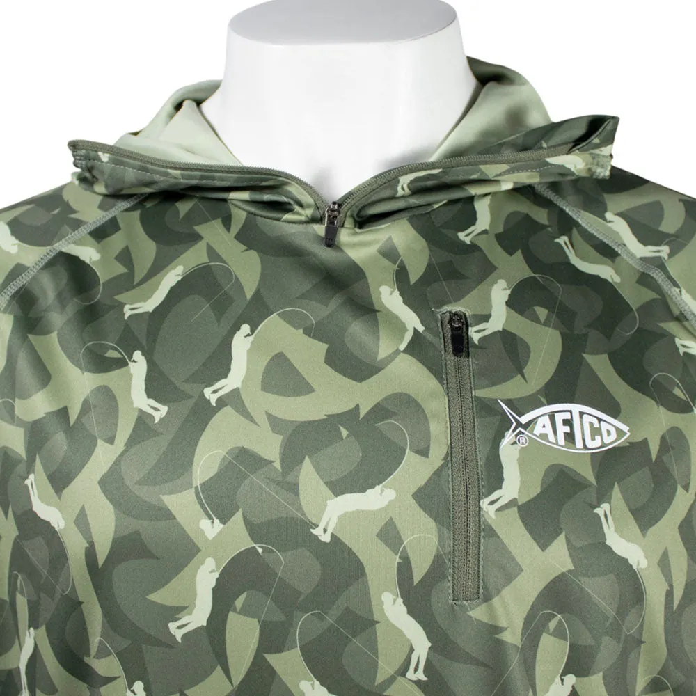 Skeeter Jason Christie Deep Green Camo LS Performance Shirt