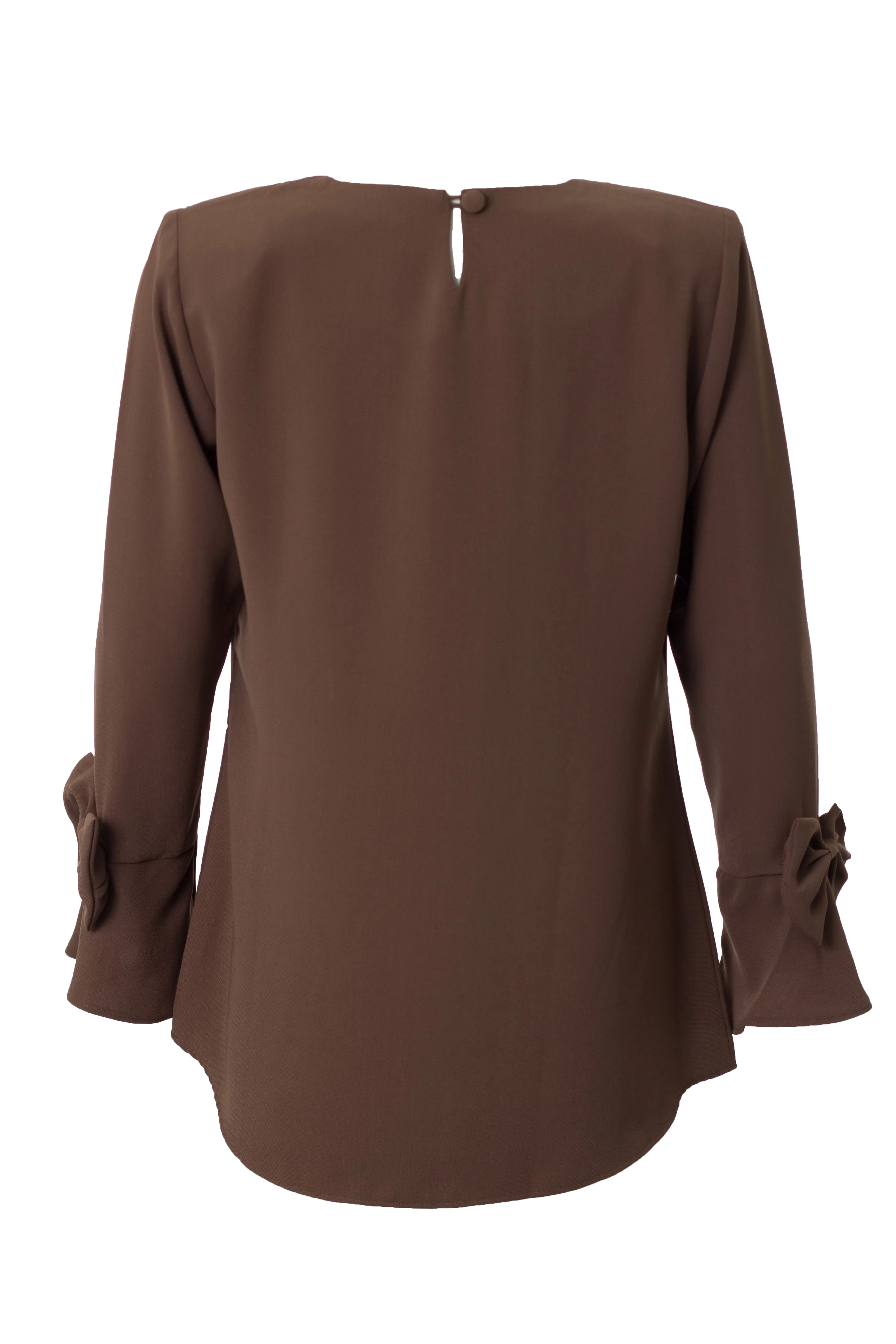 Sleeve Knotted Blouse