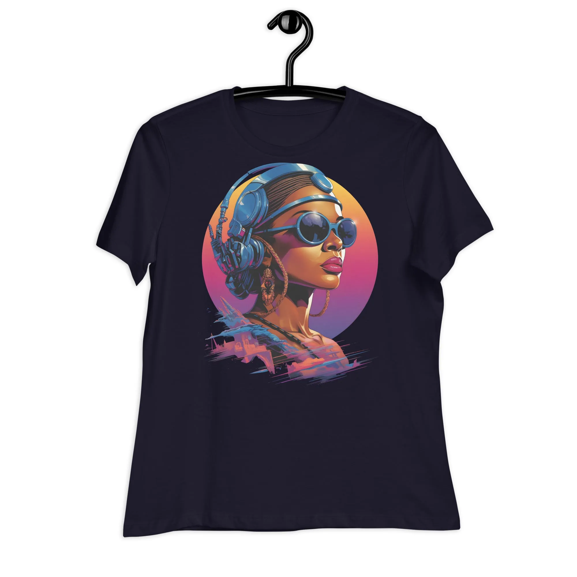 Step into the Cyberpunk World with Women's Cyber Punk T-Shirts 002