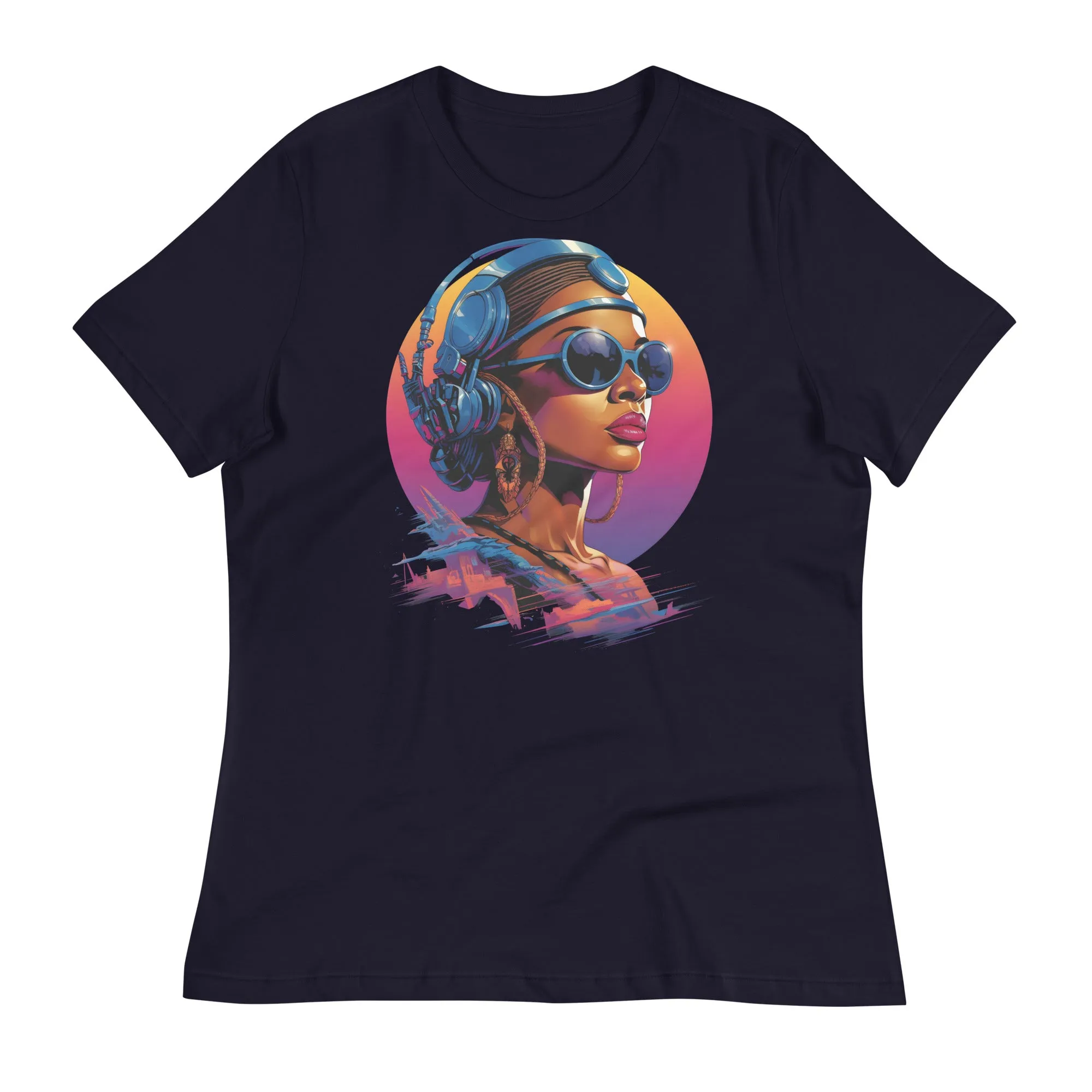 Step into the Cyberpunk World with Women's Cyber Punk T-Shirts 002