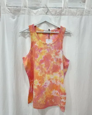 STRAWBERRY  CITRUS - Sleeveless Organic Cotton Shirt