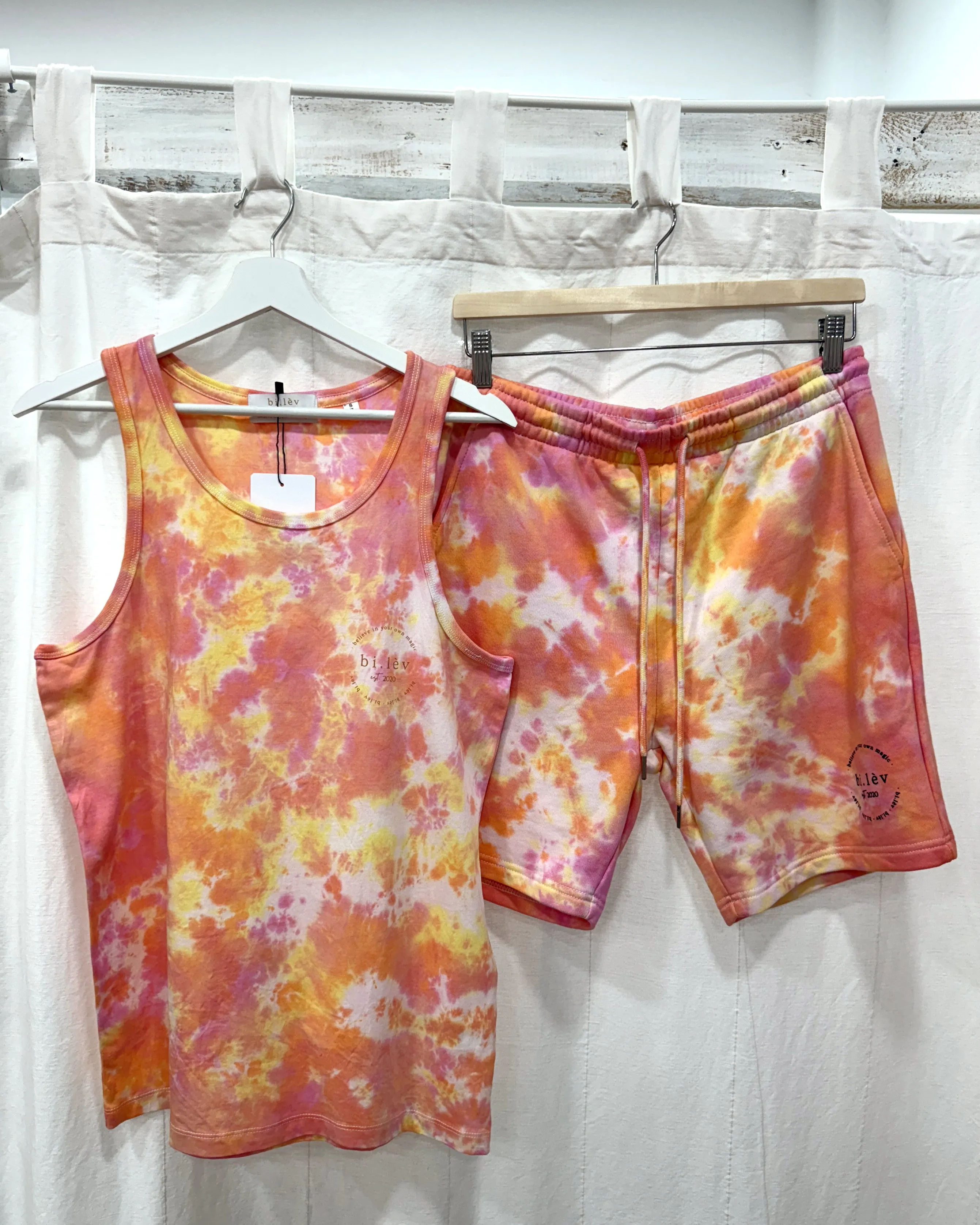 STRAWBERRY  CITRUS - Sleeveless Organic Cotton Shirt