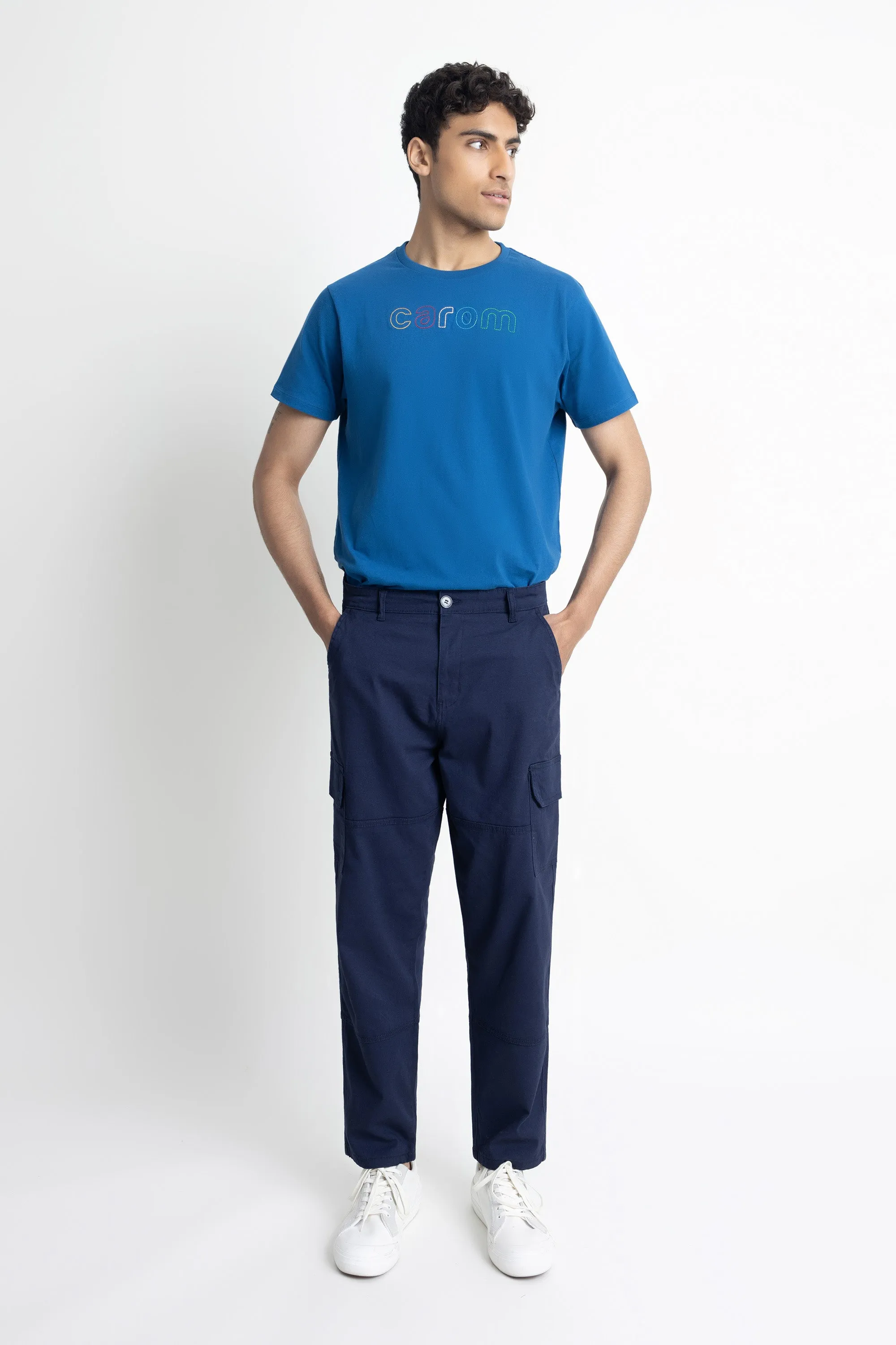 The Navy Blue Cargo Pants
