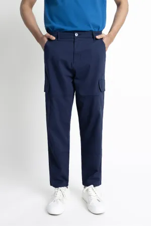 The Navy Blue Cargo Pants