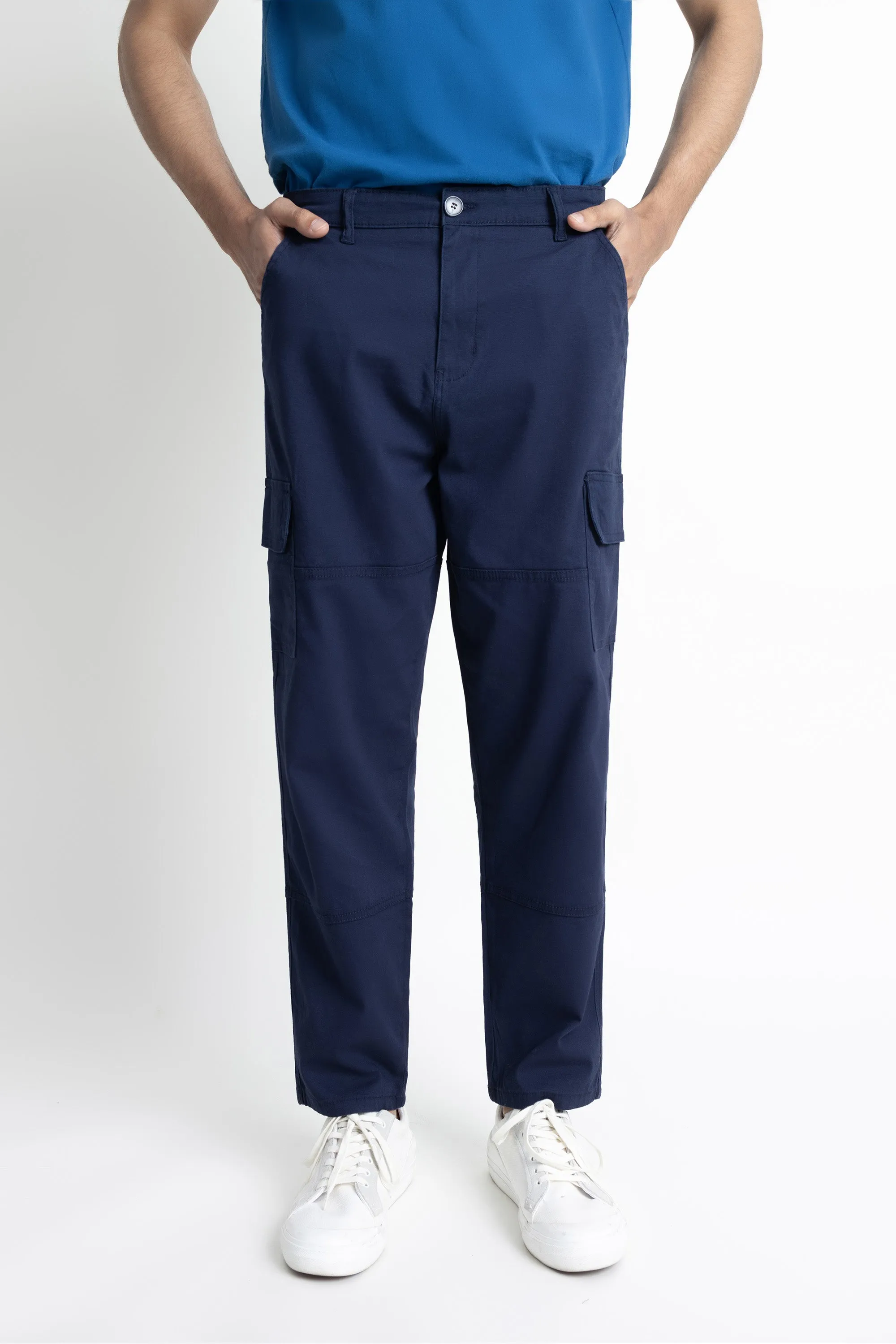 The Navy Blue Cargo Pants