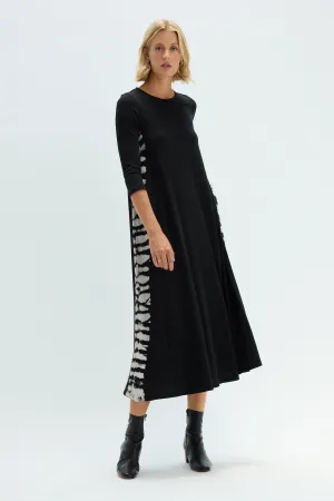 Tiger Stripe Drama Maxi