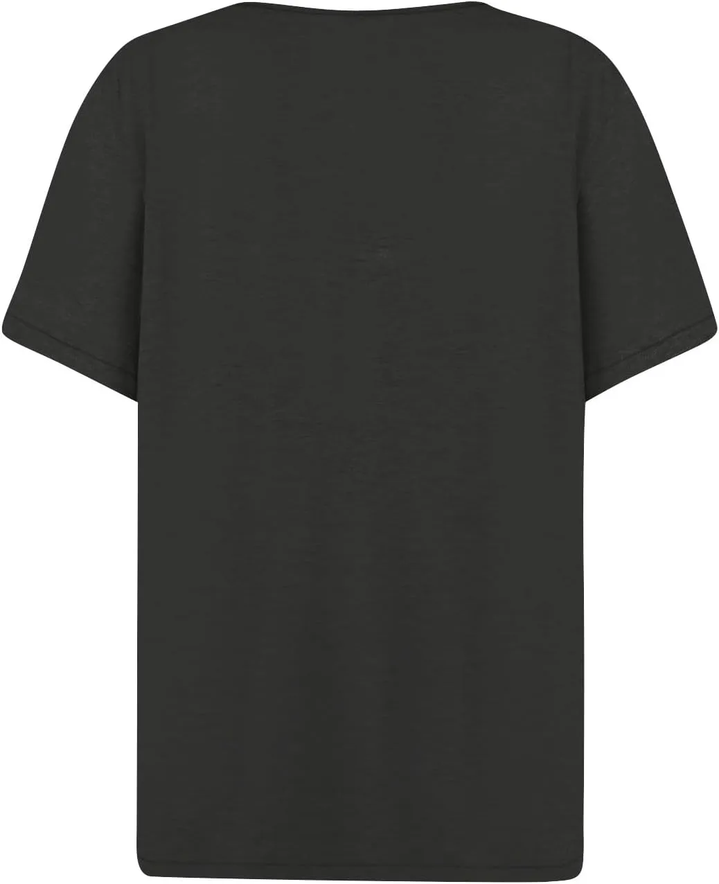 Women's T-Shirts Summer Tops 2025 Vacation Trendy V Neck Boho Short Sleeve Shirts Casual Loose Comfy Tunics